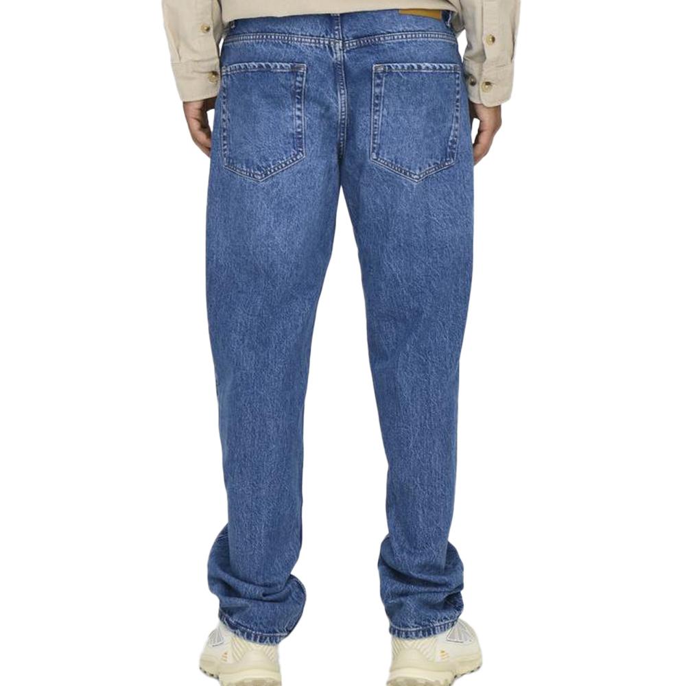 Jean Droit Bleu Homme Only & Sons Sedge 22030017 vue 2