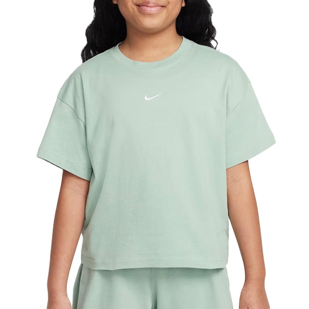T-shirt Bleu Fille Nike FZ5559 pas cher