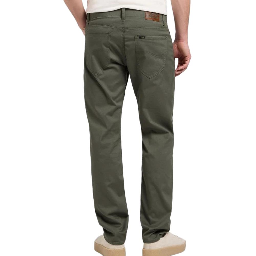 Jean Slim Vert Homme Lee Straight 112370604 vue 2
