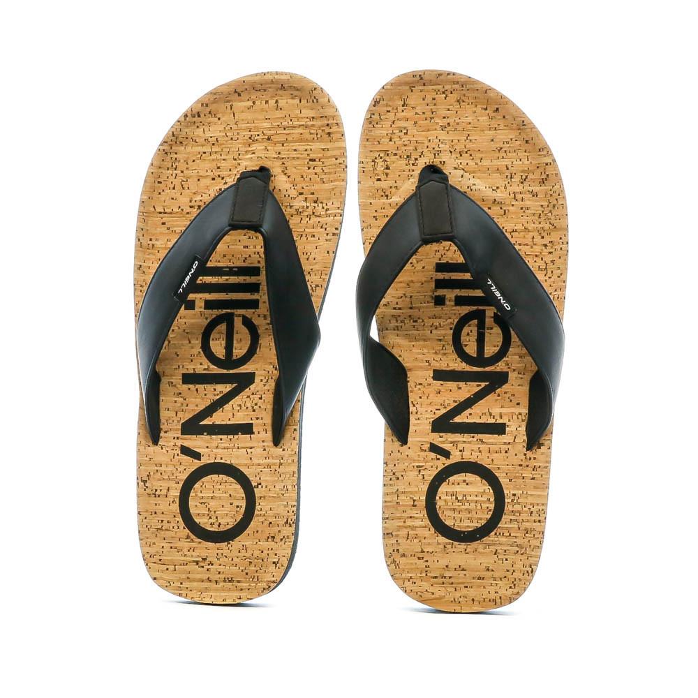 Tongs Noir Homme O'Neill Chad Fabric vue 3