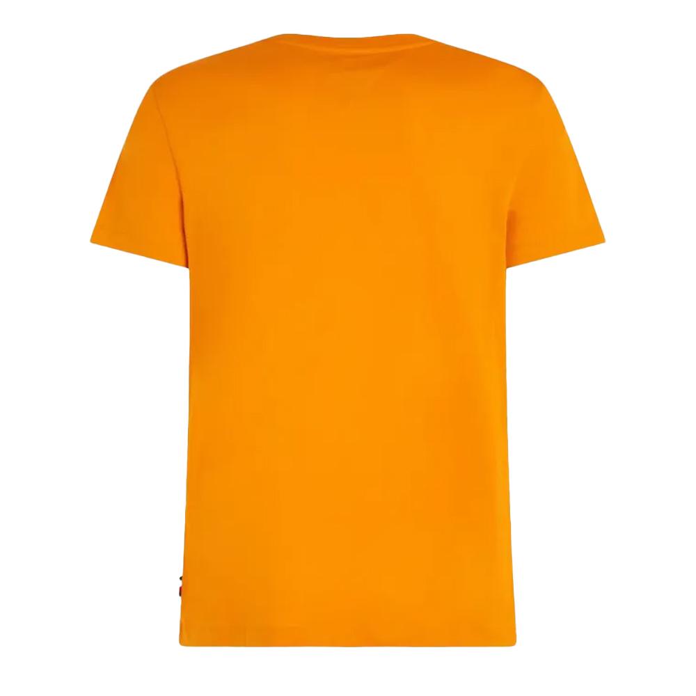 T-shirt Orange Homme Tommy Hilfiger Small Hilfiger vue 2