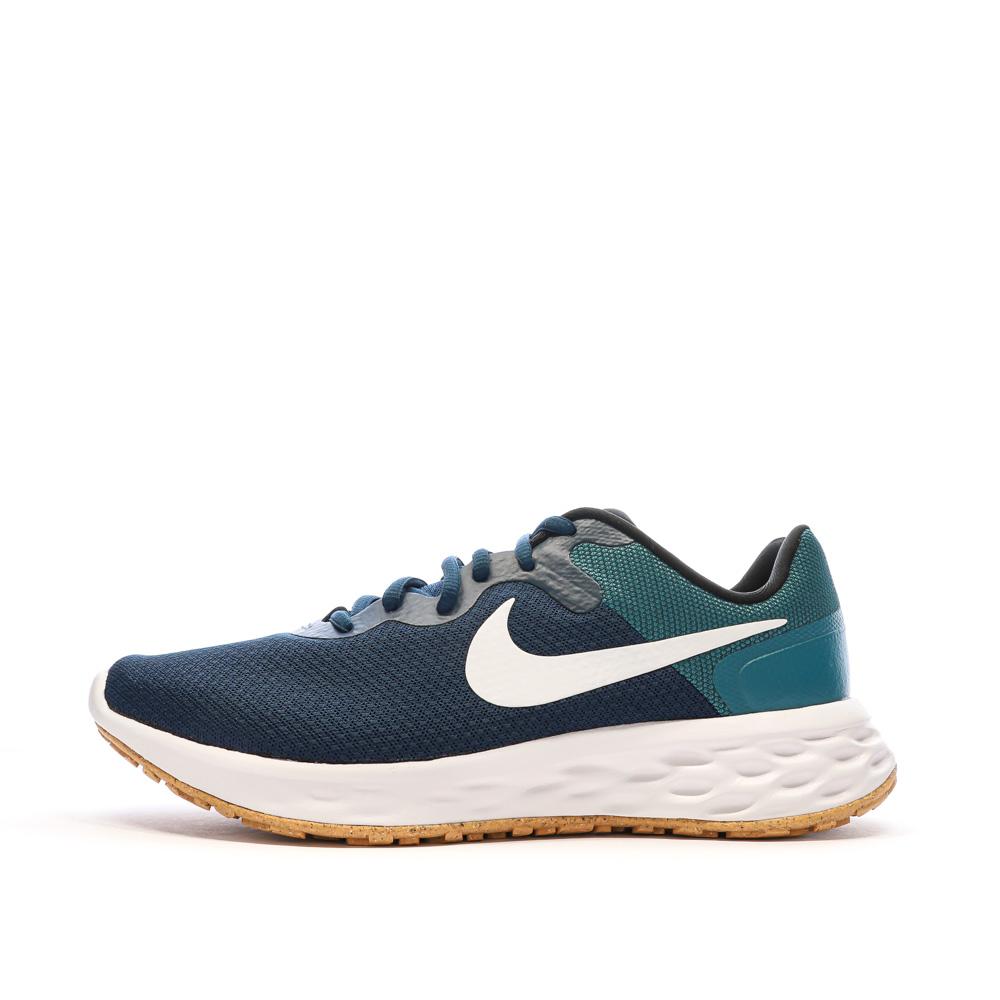 Chaussures de Running Bleues Homme Nike Revolution 6 NN pas cher