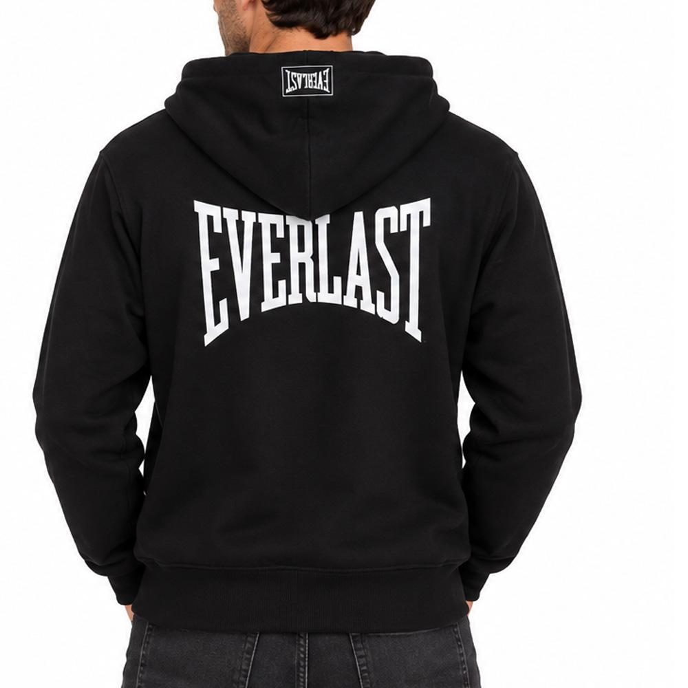 Sweat Zippé Noir Homme Everlast EL011 vue 2