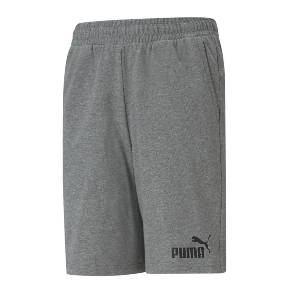 Short Gris Garçon Puma Jersey pas cher