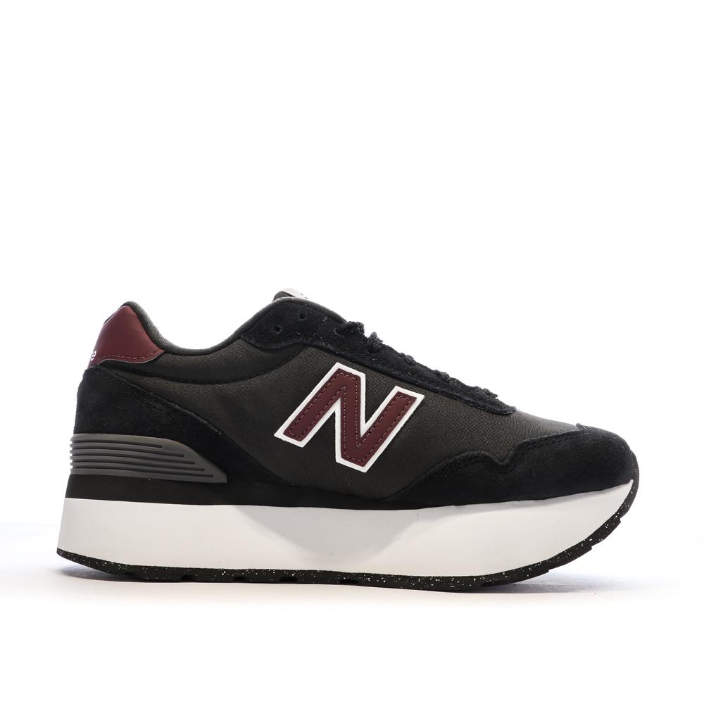 Baskets Noires/Prunes Femme New Balance 515 vue 2