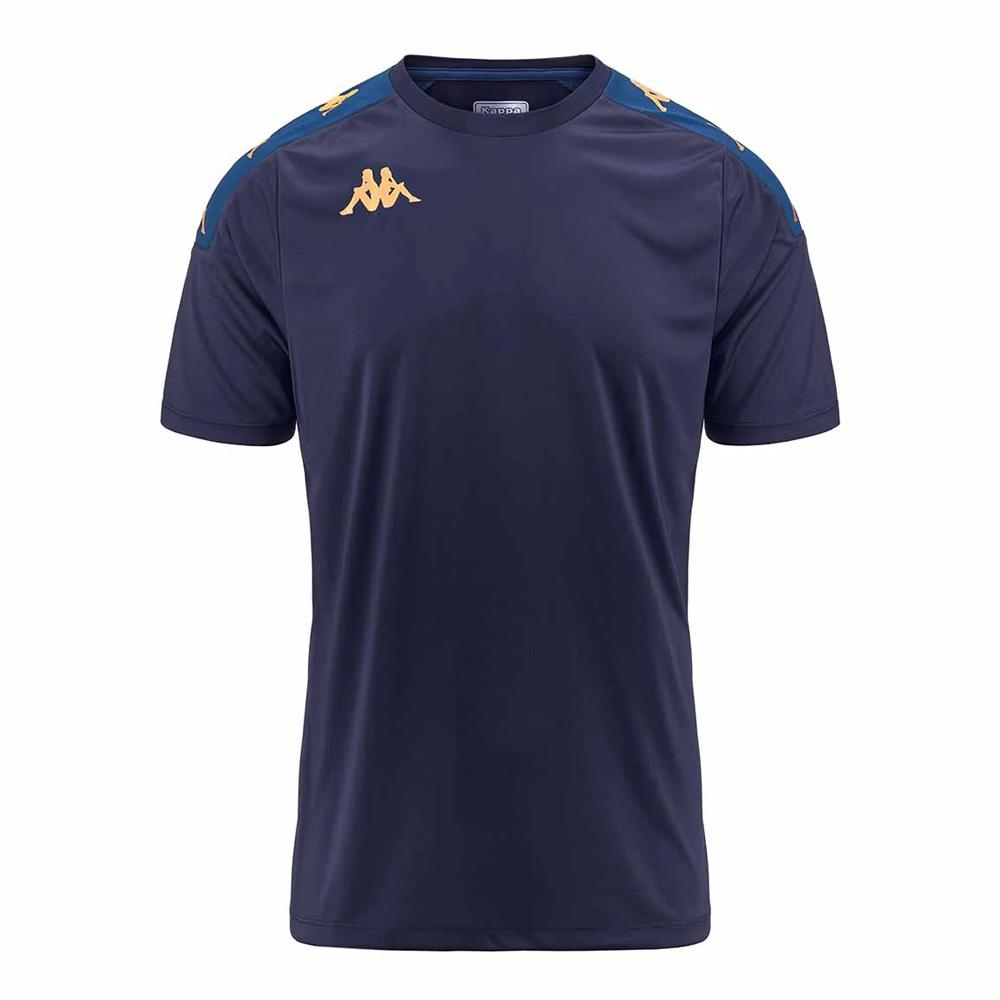 Maillot de Sport Marine/Jaune Junior Kappa Gianto pas cher