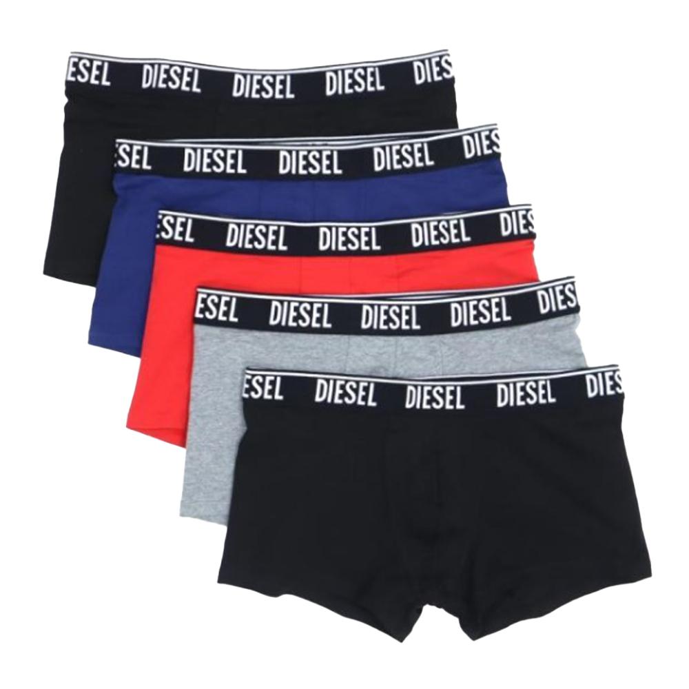 Boxers Gris/Negro/Rojo para Hombre Diesel Shawnfivepack barato
