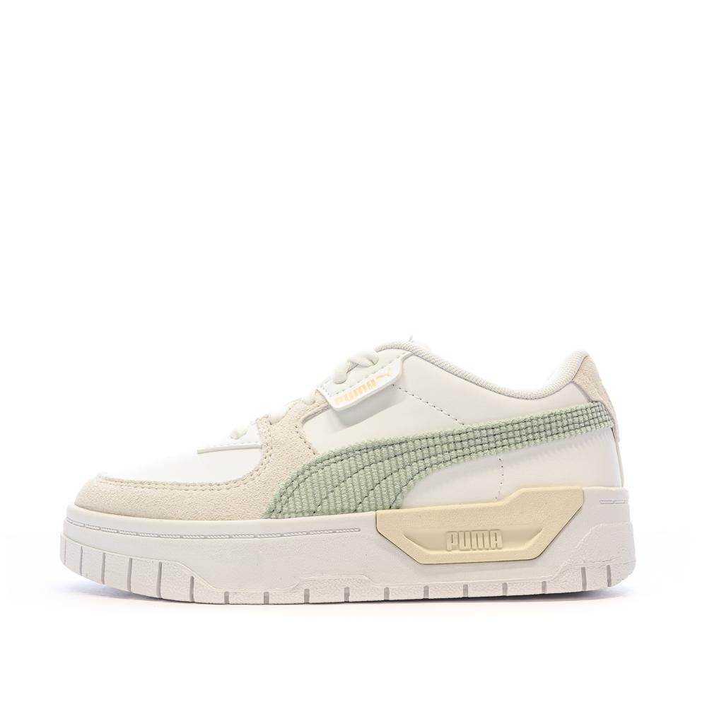 Baskets Blanches Fille Puma Cali Dream Corderoy pas cher