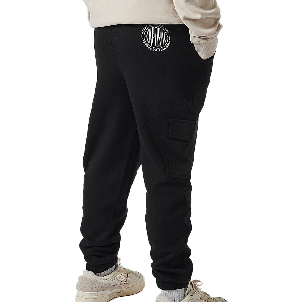 Jogging Noir Garçon Kaporal OSCARE24B73-BLK vue 2