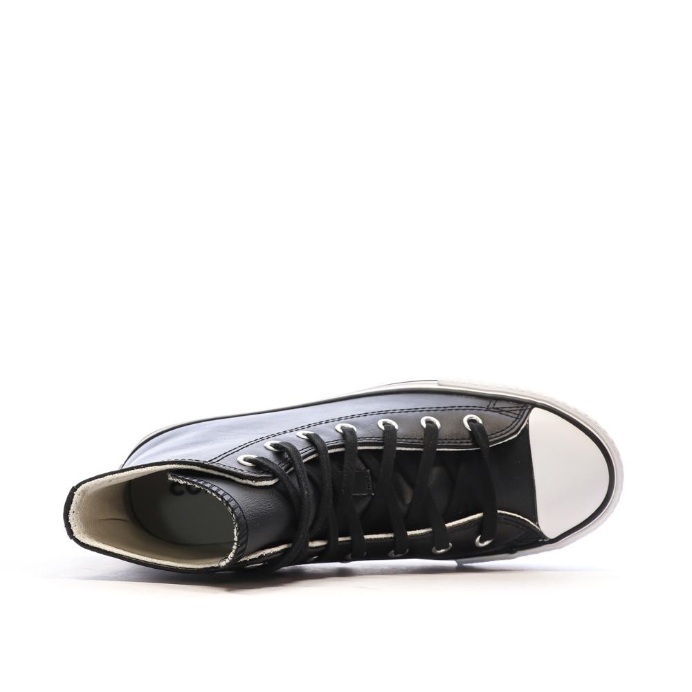 Baskets Noires Femme Converse All Star Eva vue 4