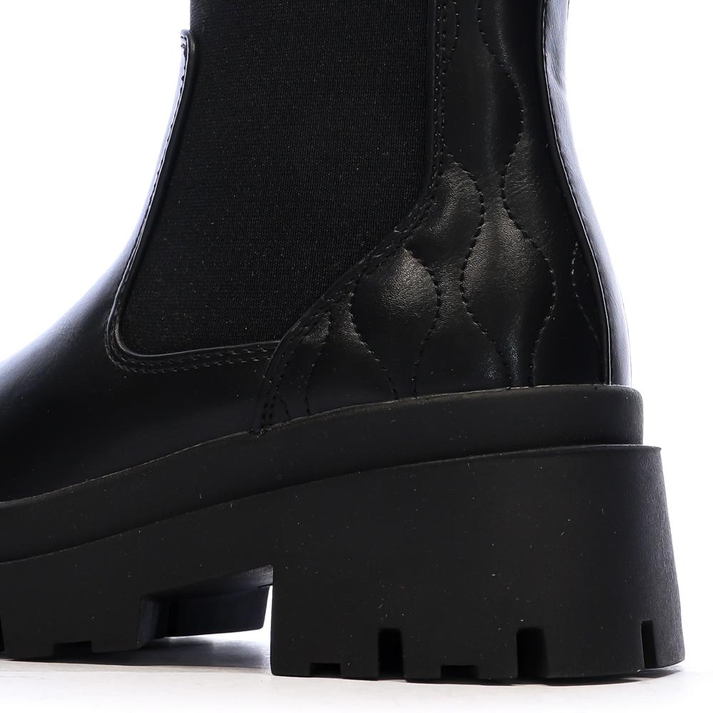 Bottines Noires Femme Only Doja vue 7
