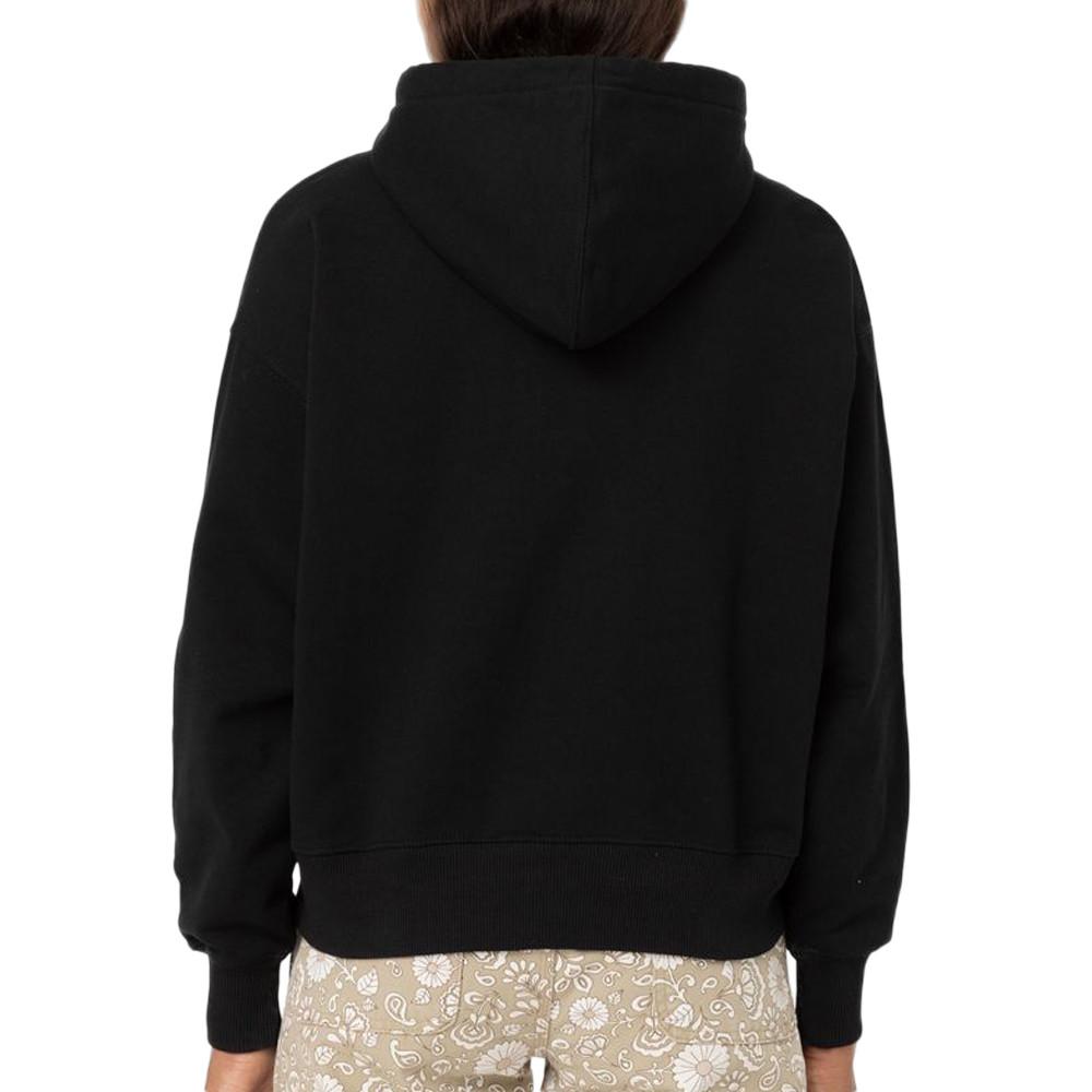 Sweat à Capuche Noir Femme Dickies Mayetta vue 2