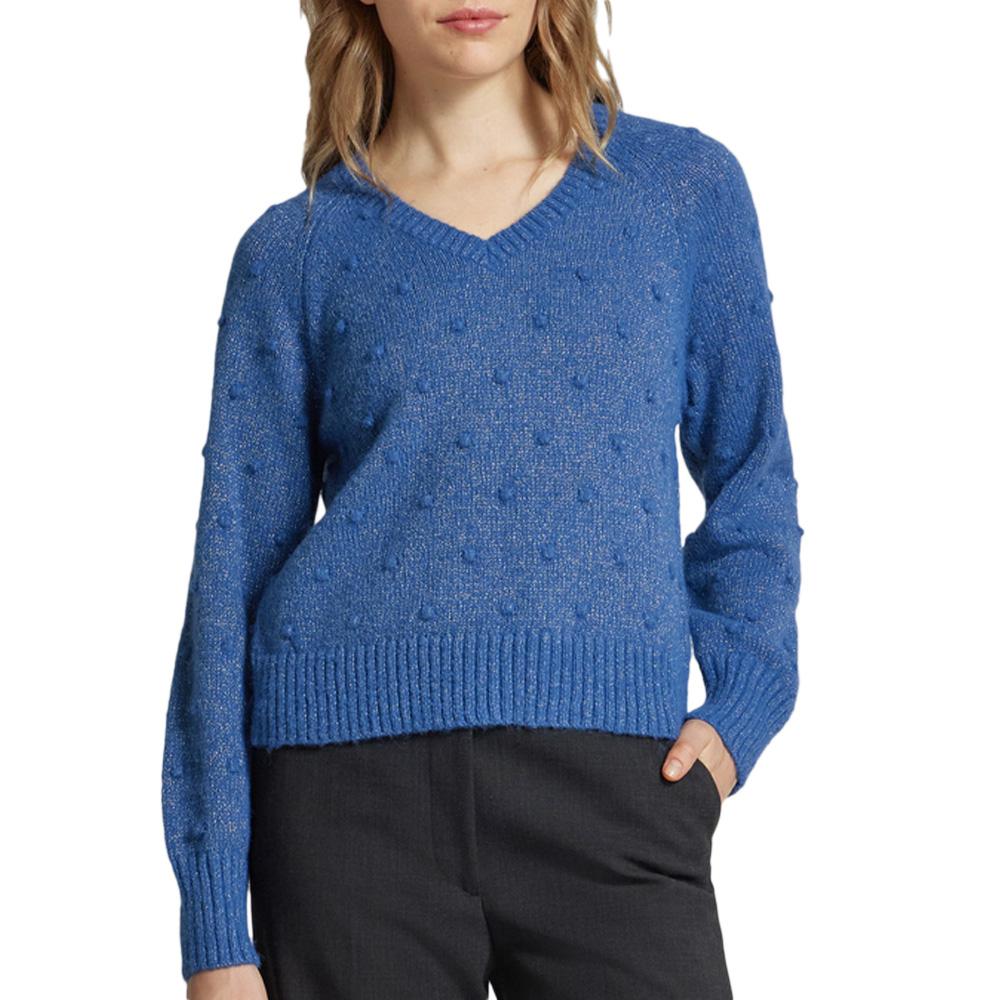 Pull Bleu Femme Vila Tuli pas cher