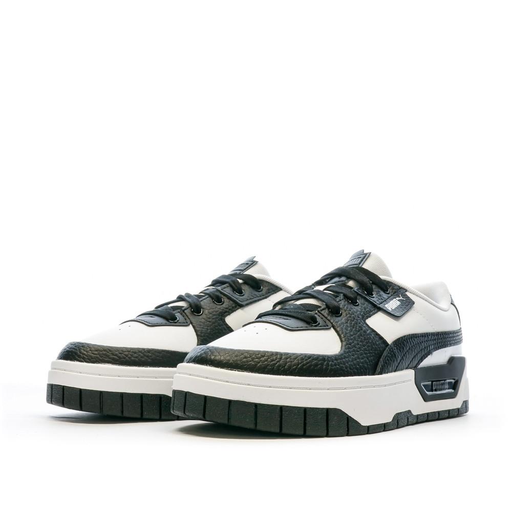 Baskets Blanches/Noires/Grises Garçon Puma Cali Dream vue 6