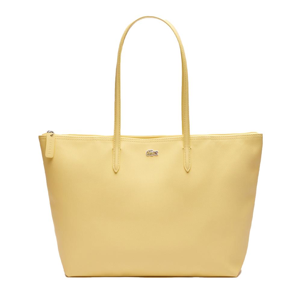 Sac Cabas Jaune Femme Lacoste L.12.12 Concept pas cher