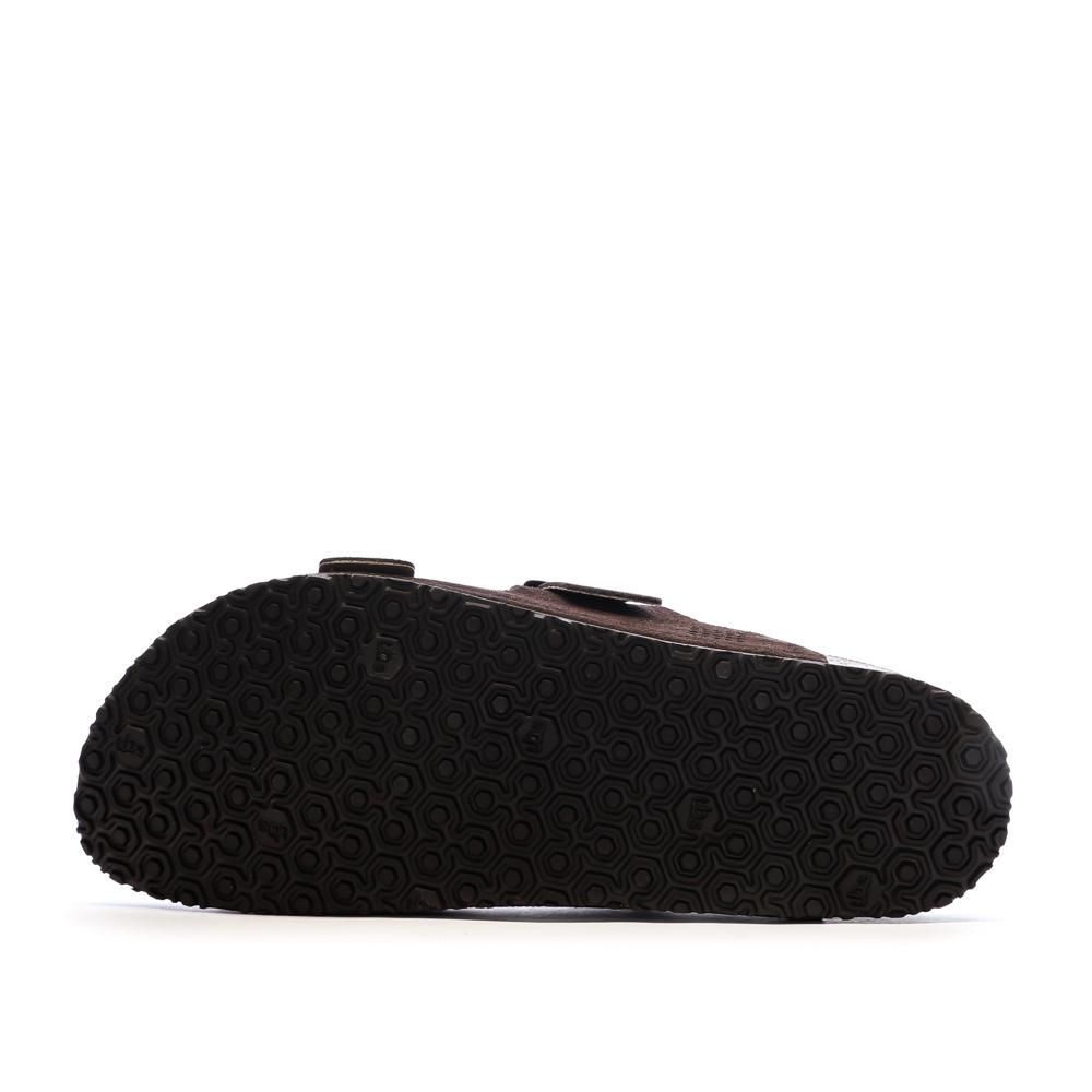Braune Herrensandalen TBS Mule Cow Split Suede Quatar Ansicht 5