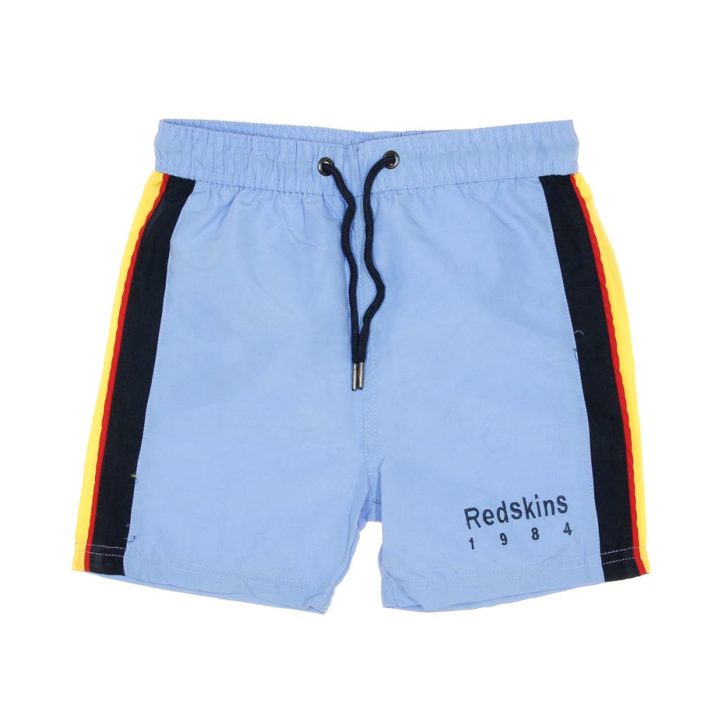 Short de bain Bleu Ciel Garçon Redskins 2028 pas cher