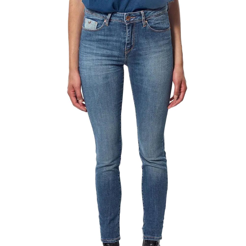 Jean Bleu Femme Kaporal Flore Remar pas cher