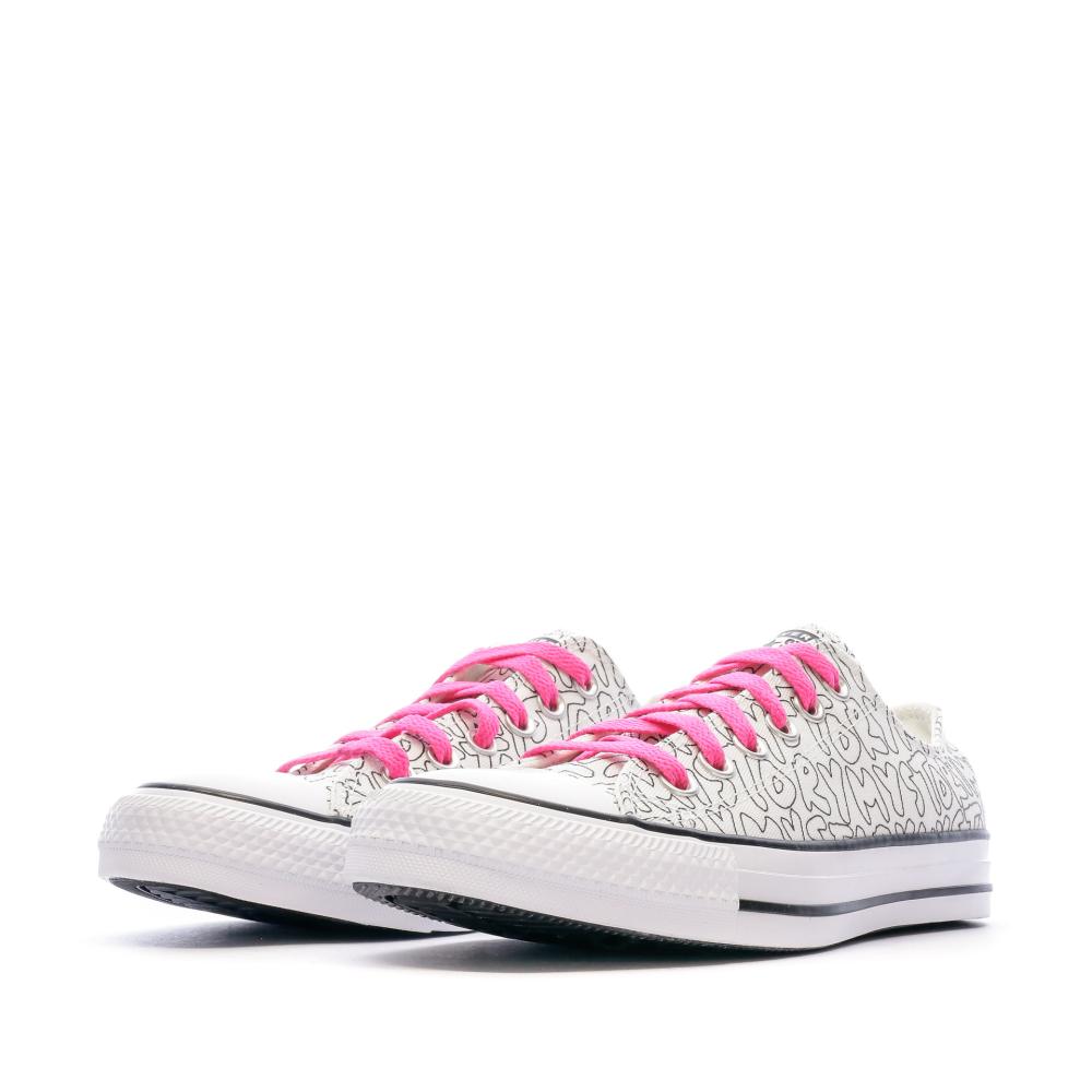 Baskets Blanches Femme Converse 170297C vue 6