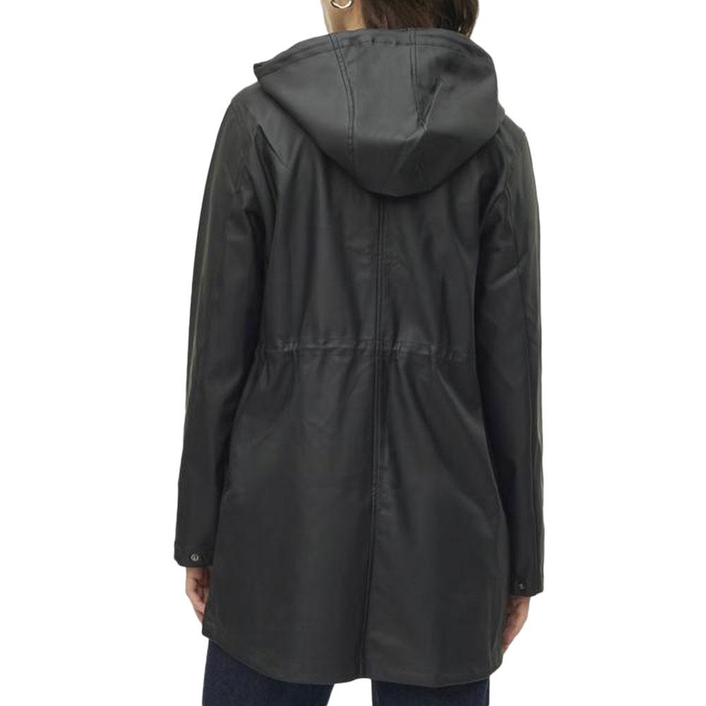 Parkas Imperméable Noir Femme Vero Moda Vmmalou vue 2