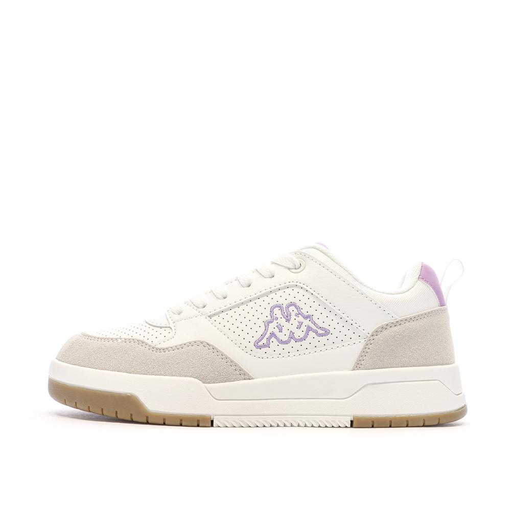 Baskets Blanches/Beiges Fille Kappa Manis pas cher