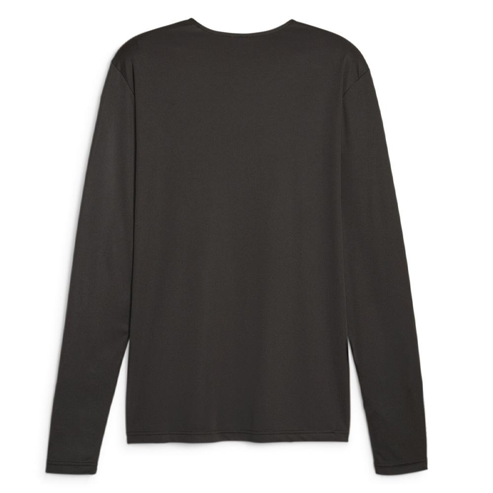 Camiseta Manga Larga Negro Hombre Puma Hoops Team ver 2