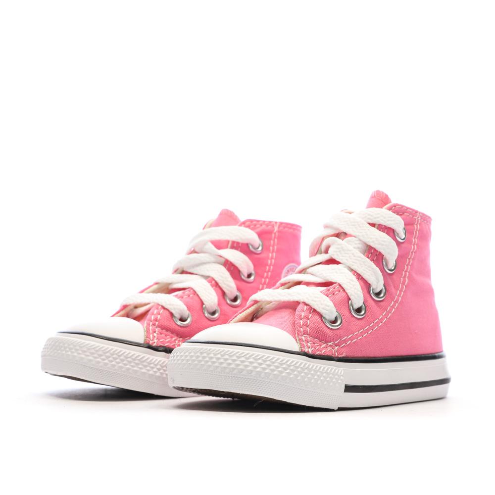 Baskets Roses Fille Converse Chuck Taylor All Star vue 6