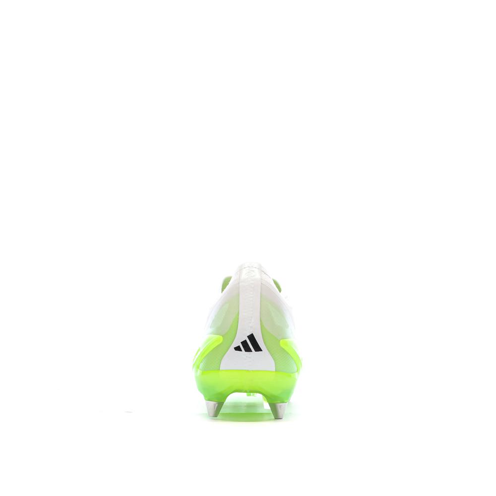 Chaussures de Foot Blanc/Jaune Adidas X Crazyfast.1 Ll SG vue 3