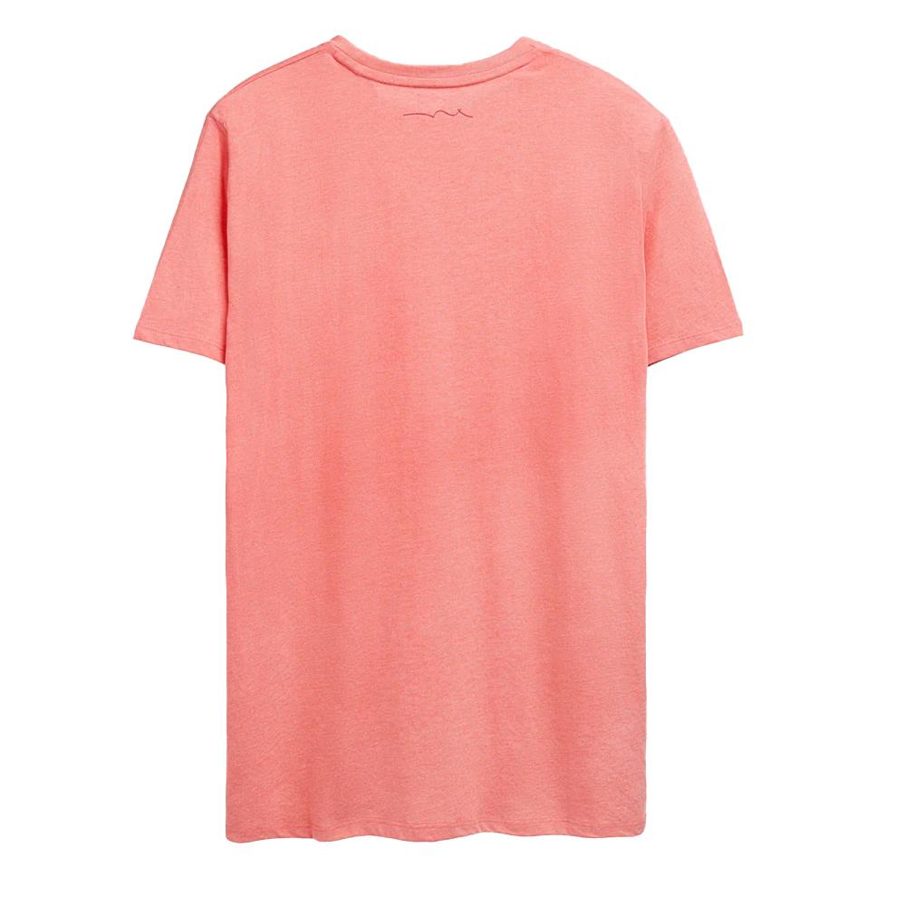 T-shirt Rose Homme Teddy Smith Total vue 2