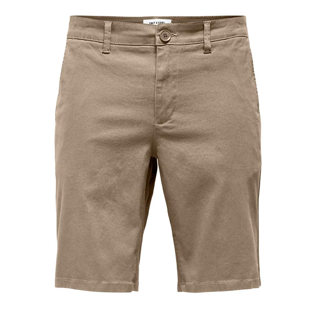 Short Chino Beige Homme ONLY & SONS 22026607 pas cher