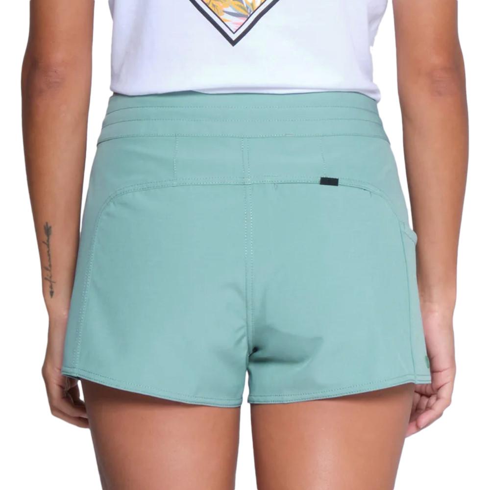 Short de bain Turquoise Femme Salty Crew Seaworthy Utility vue 2