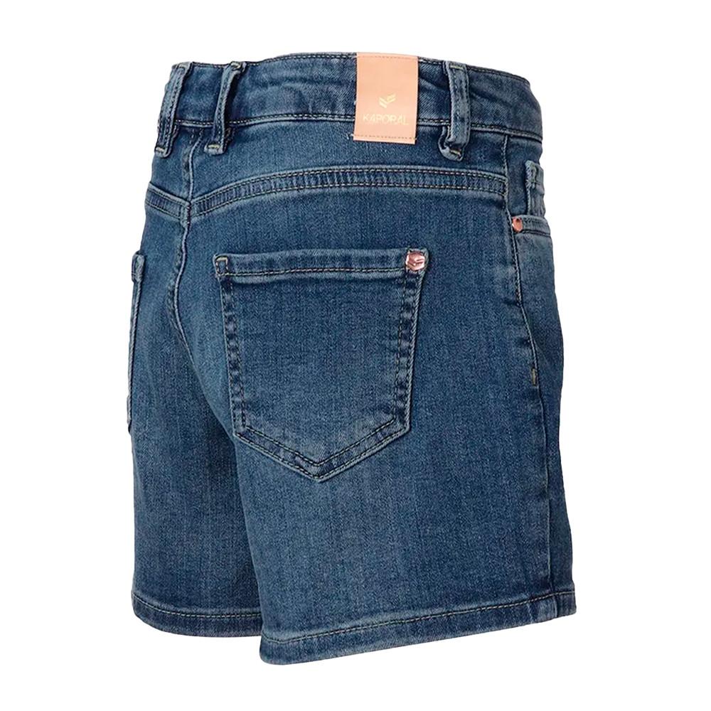 Short en Jean Bleu Fille Kaporal Romy vue 2