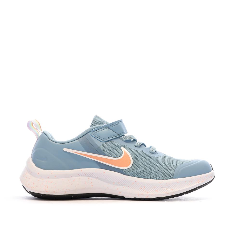 Baskets Bleu Fille Nike Star Runner 3 vue 2