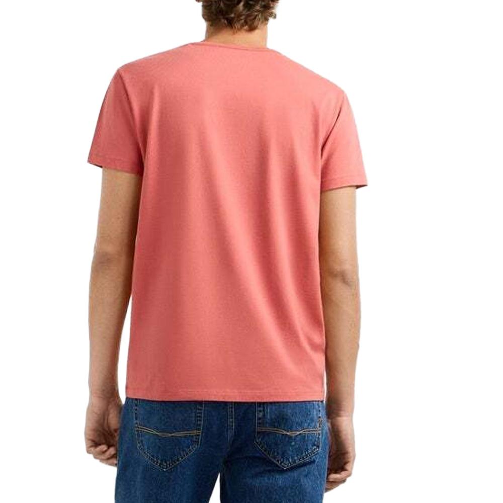 Camiseta roja de hombre Pepe Jeans Original ver 2