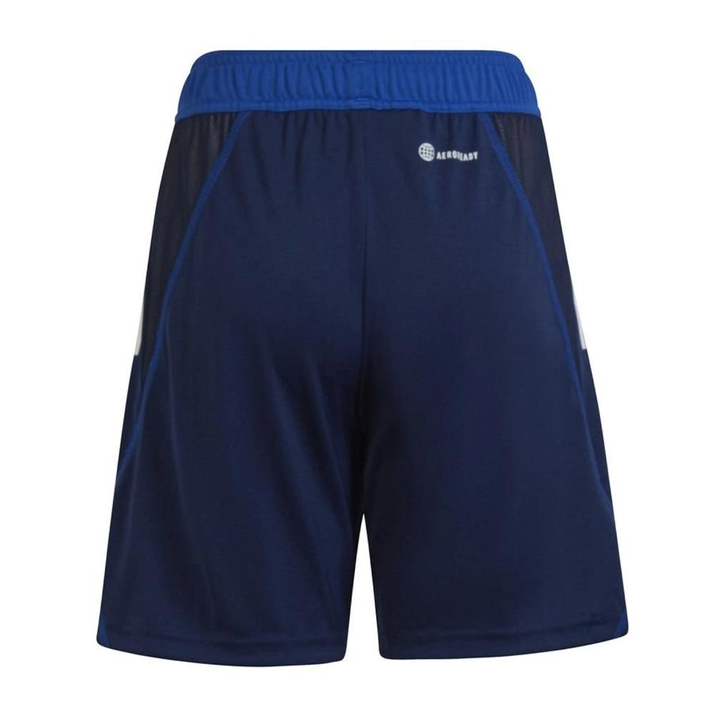 Short Bleu Garçon Adidas Tiro23 vue 2