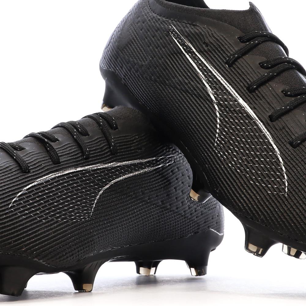 Chaussures de Foot Noires Homme Puma Ultra 5 Pro FG/AG vue 7