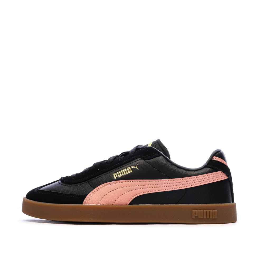 Baskets Noires/Roses Femme Puma Club Ii Era pas cher