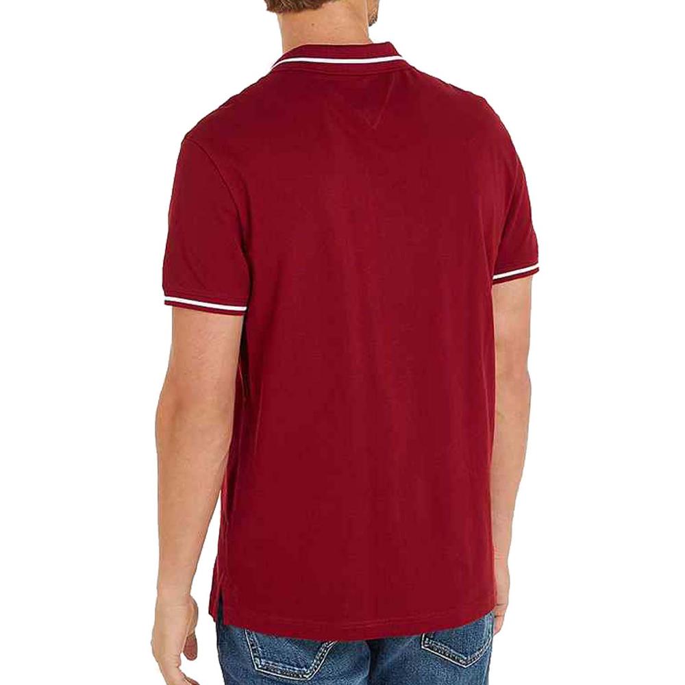 Polo Marine Homme Tommy Hilfiger Tipping vue 2
