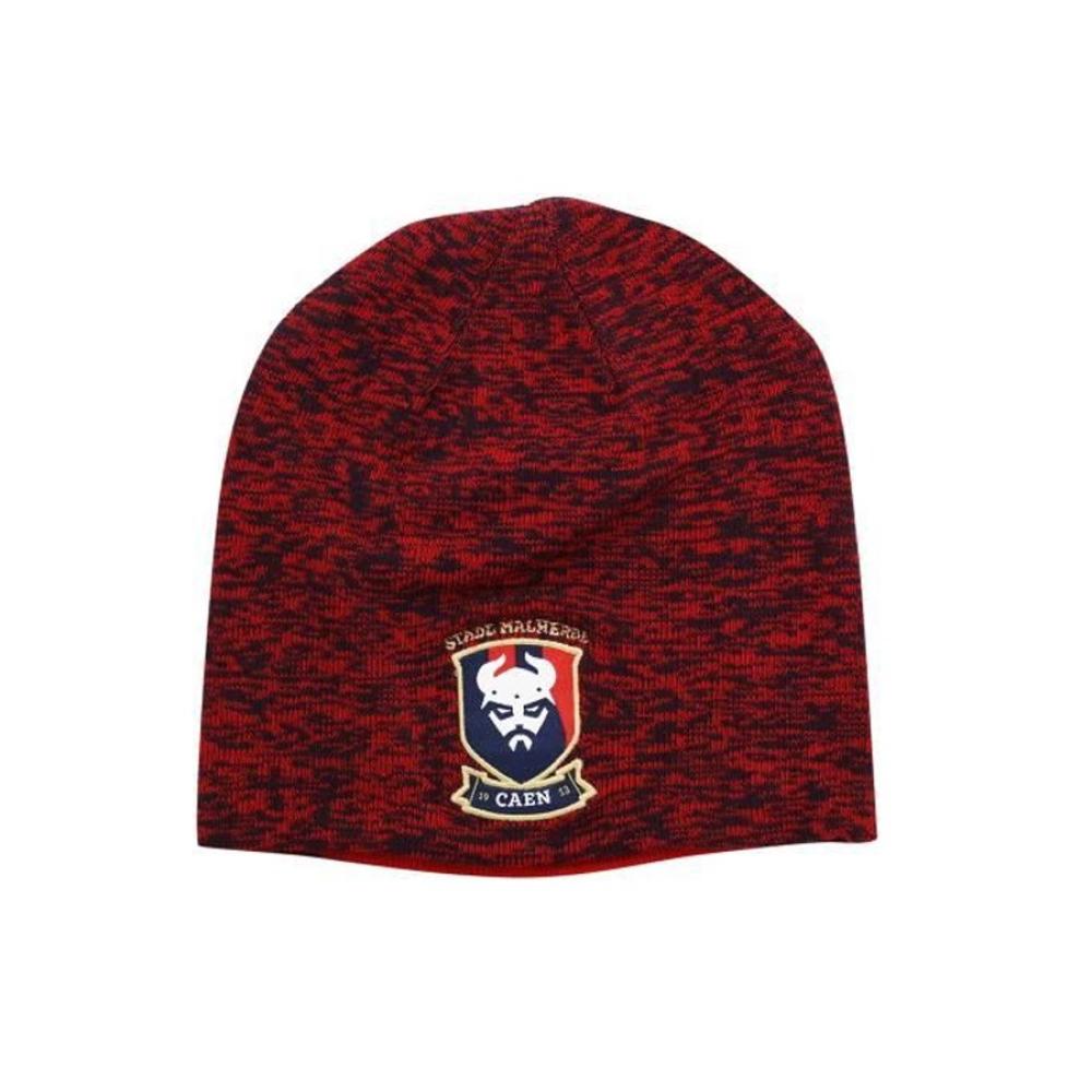 Bonnet SM CAEN Marine et Rouge Umbro pas cher