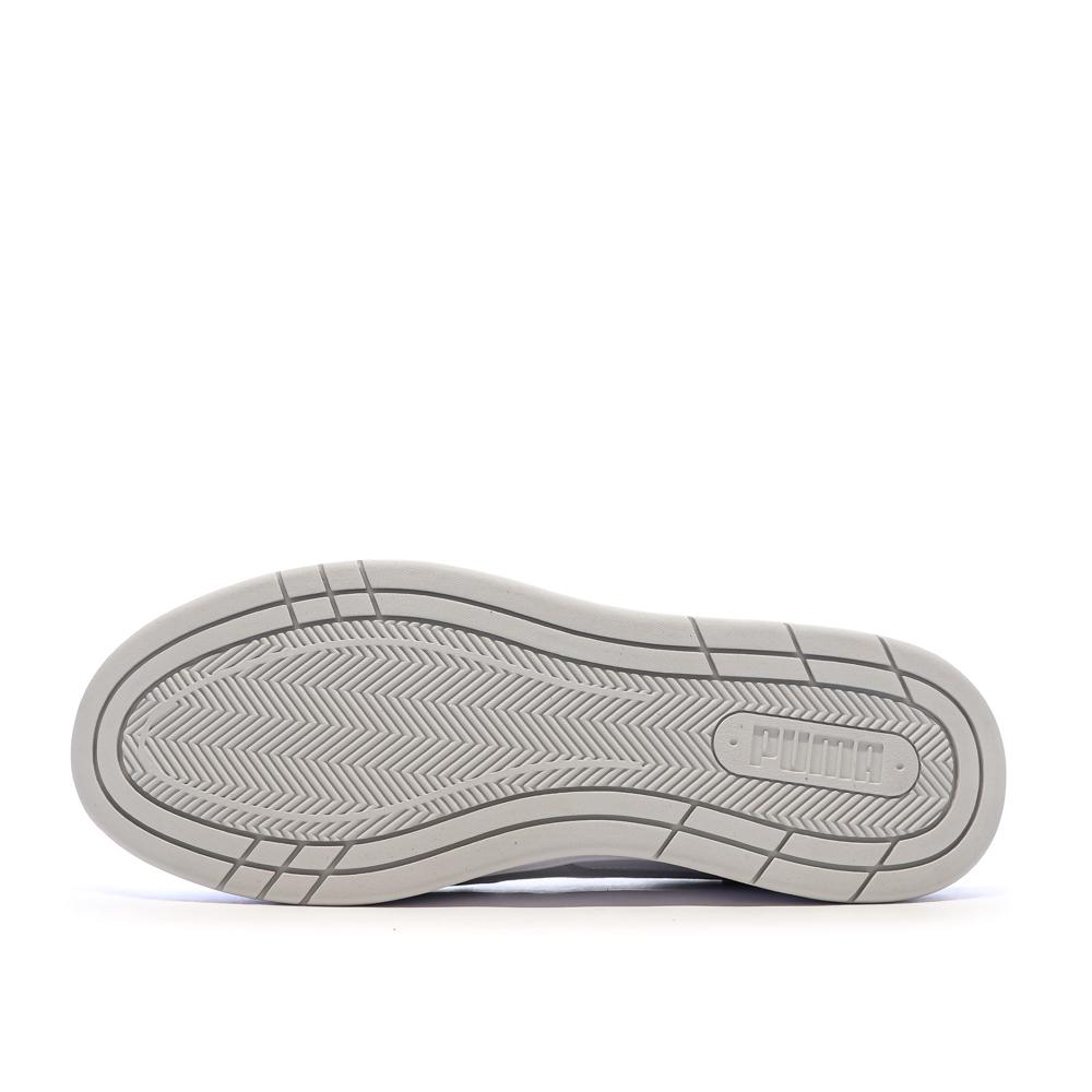 Baskets Gris/Blanc Homme Puma Court Classic Street vue 5