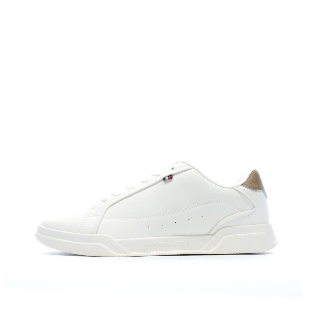 Baskets Blanches Homme Tommy Hilfiger 4 pas cher