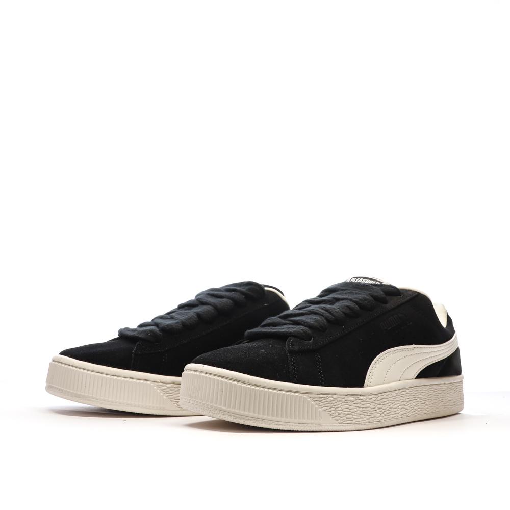 Baskets Noires Homme Puma Suede Xl Pleasures vue 6