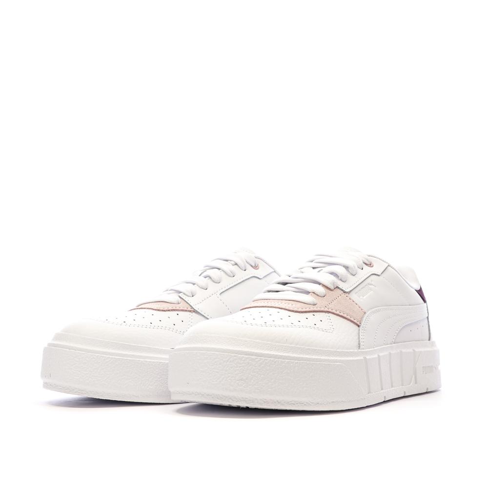 Baskets Blanches Fille/Femme Puma Cali Court Match vue 6