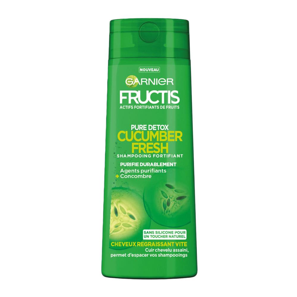 Shampooing Fructis Garnier Pure Detox 250 ml pas cher