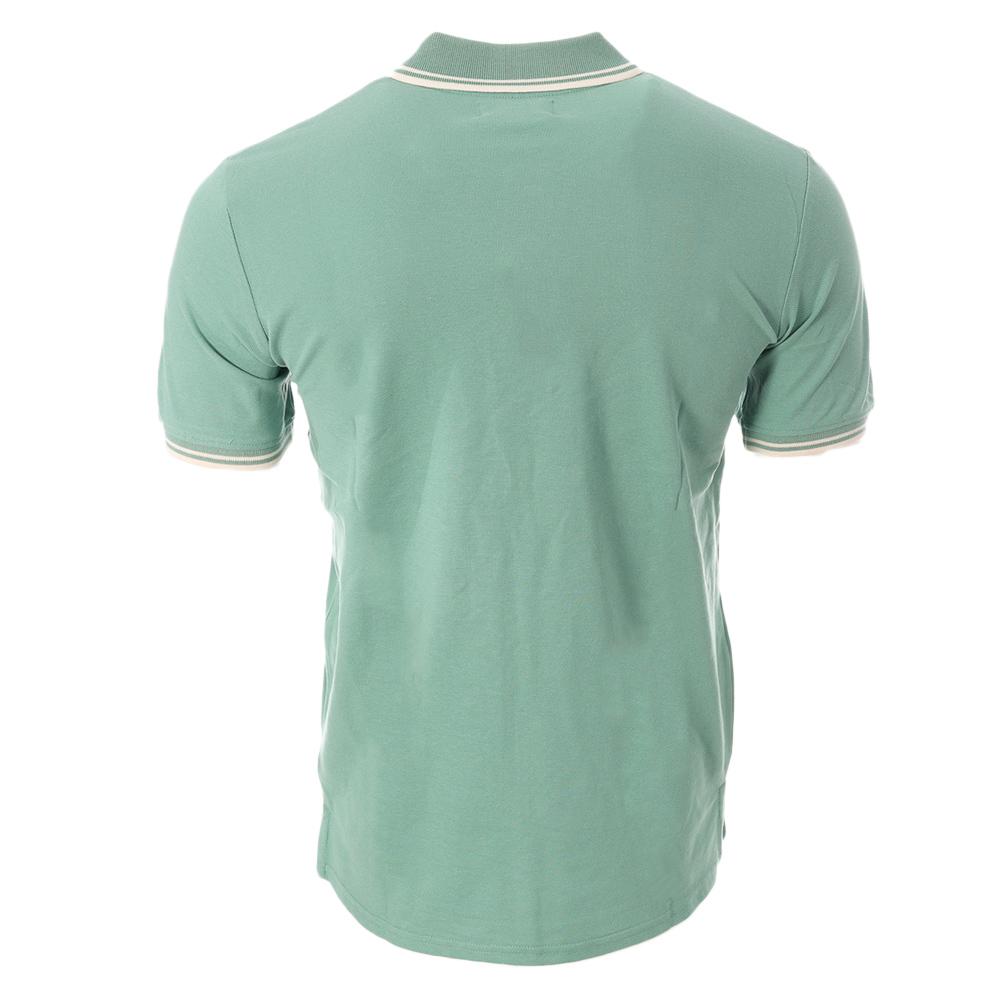 Polo Vert Homme Lee Cooper Opan554 vue 2