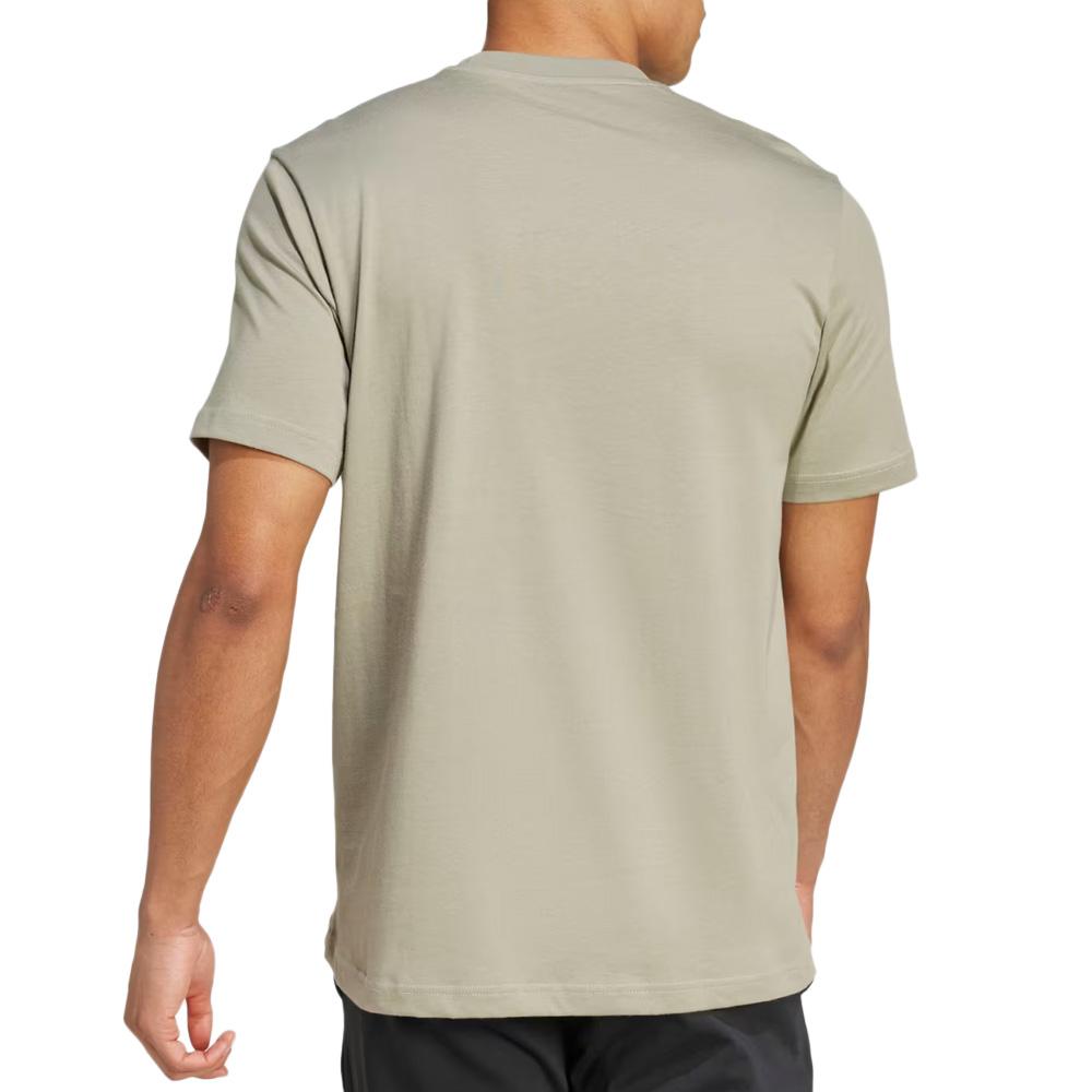 T-Shirt Kaki Homme Adidas IY0743 vue 2