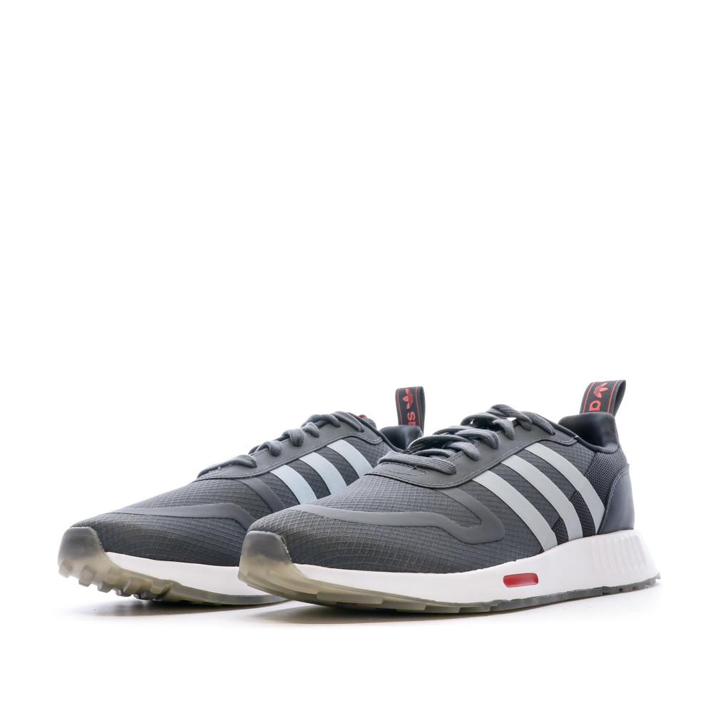 Baskets Grises Homme Adidas Multix vue 6