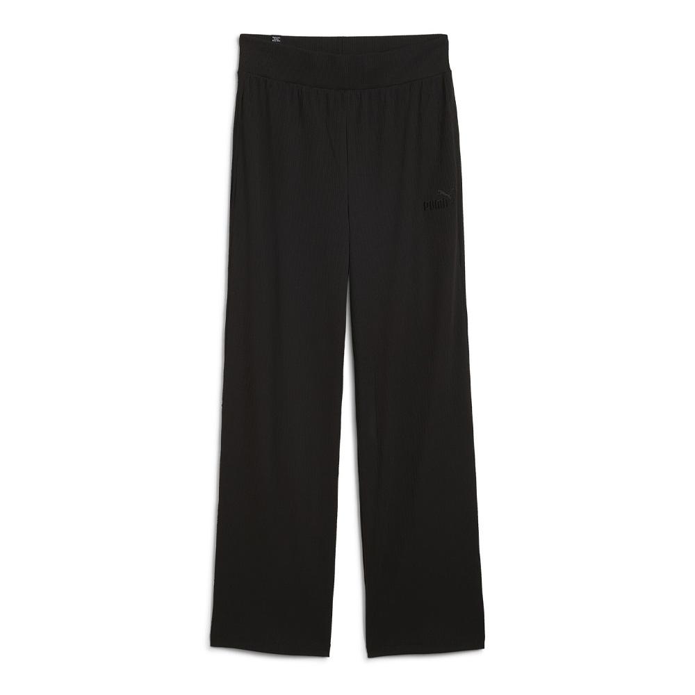 Pantalon Noir Femme fluide Femme Puma waist Stght pas cher