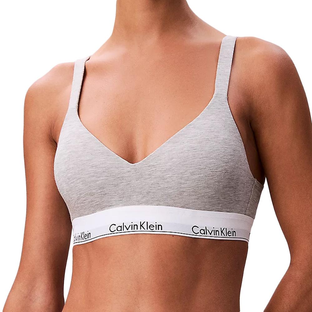 Sujetador gris de mujer Calvin Klein Jeans Lift barato