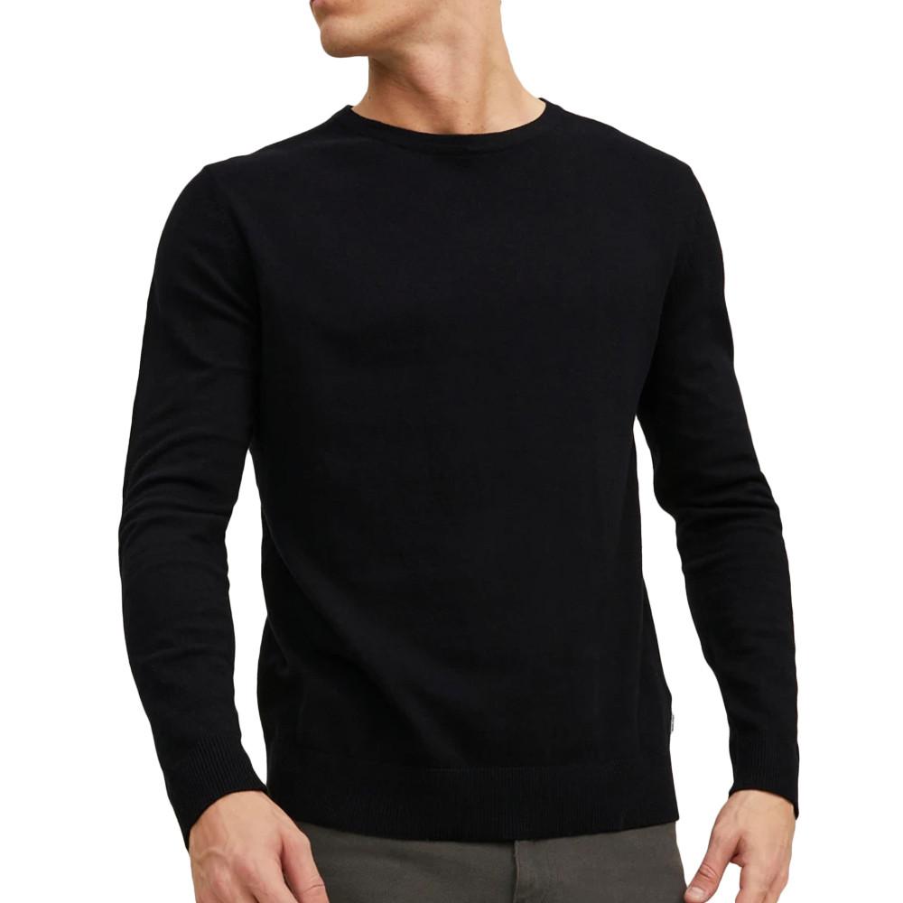 Pull Noir Homme Jack & Jones Emil pas cher